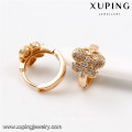 92694 xuping 18k gold plated jewelry fancy women earring for christmas gifts